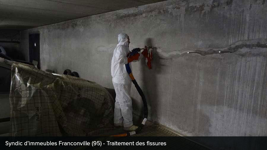 Traitement des fissures immeubles syndic